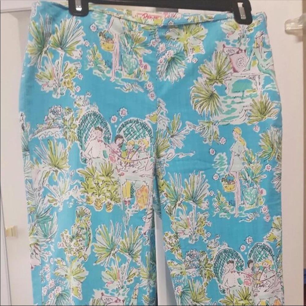 Lilly pulitzer jungle glam capri